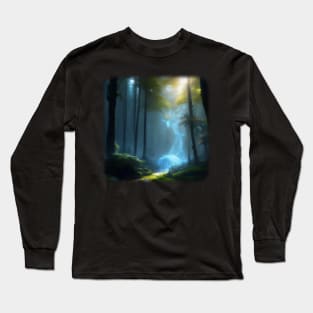 Magical Creature In The Forest Long Sleeve T-Shirt